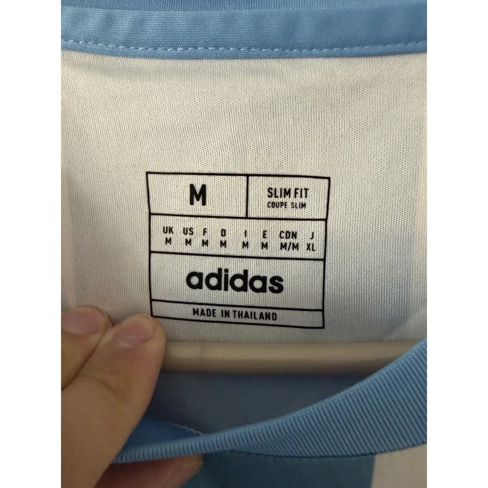 adidas Lionel Messi Argentina 2022 World Cup Champion Jersey Size Medium